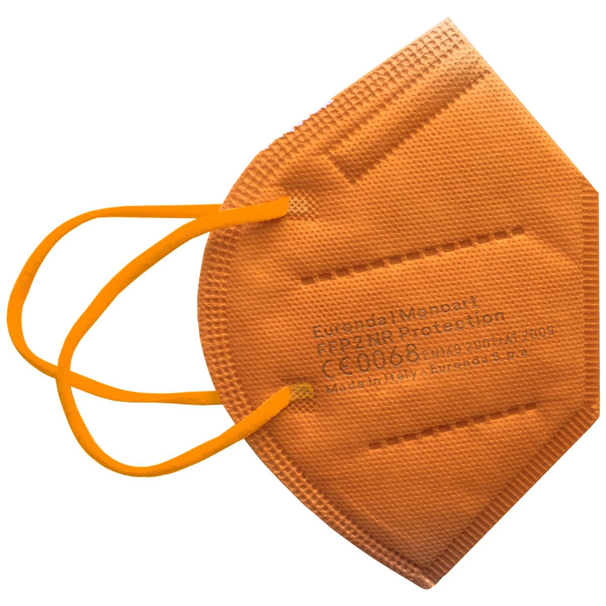 FFP2 maskers - oranje, per 10 stuks