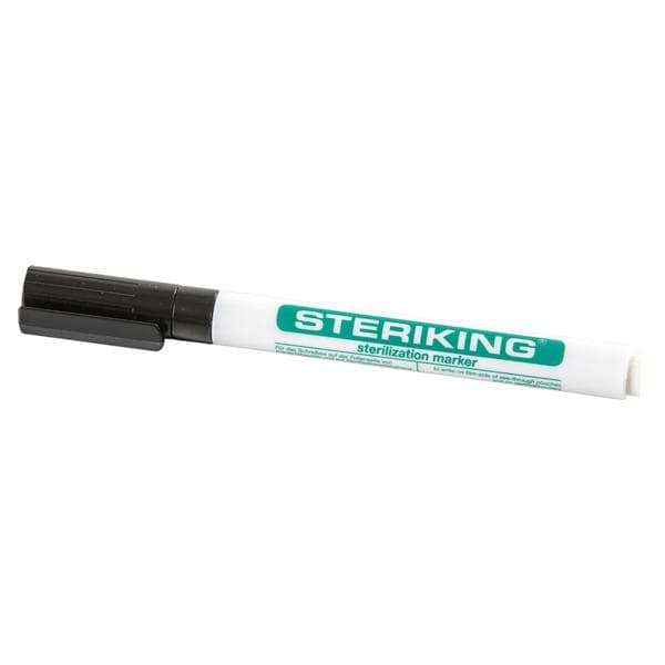 Steriking niet toxische marker - zwart smalle punt, per stuk