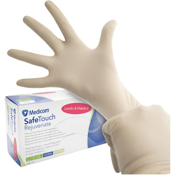 SafeTouch Rejuvenate Latex Poedervrij - L, 100 stuks