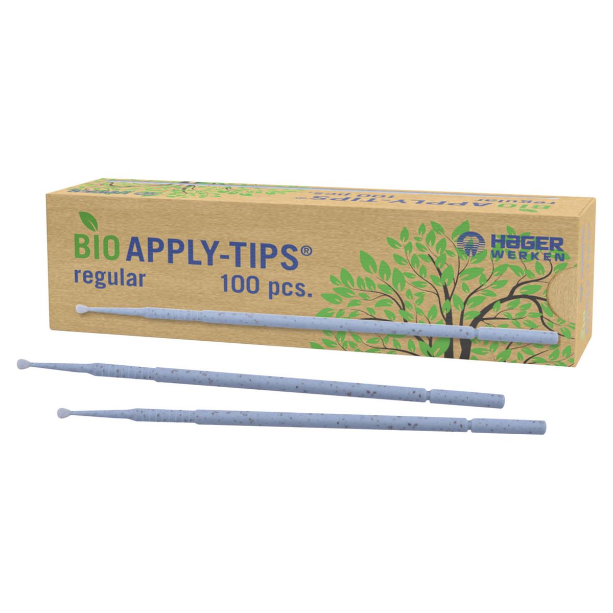 Bio Apply - Micro Applicator Tips - Regular (3,0 mm), gebroken wit - 100 stuks