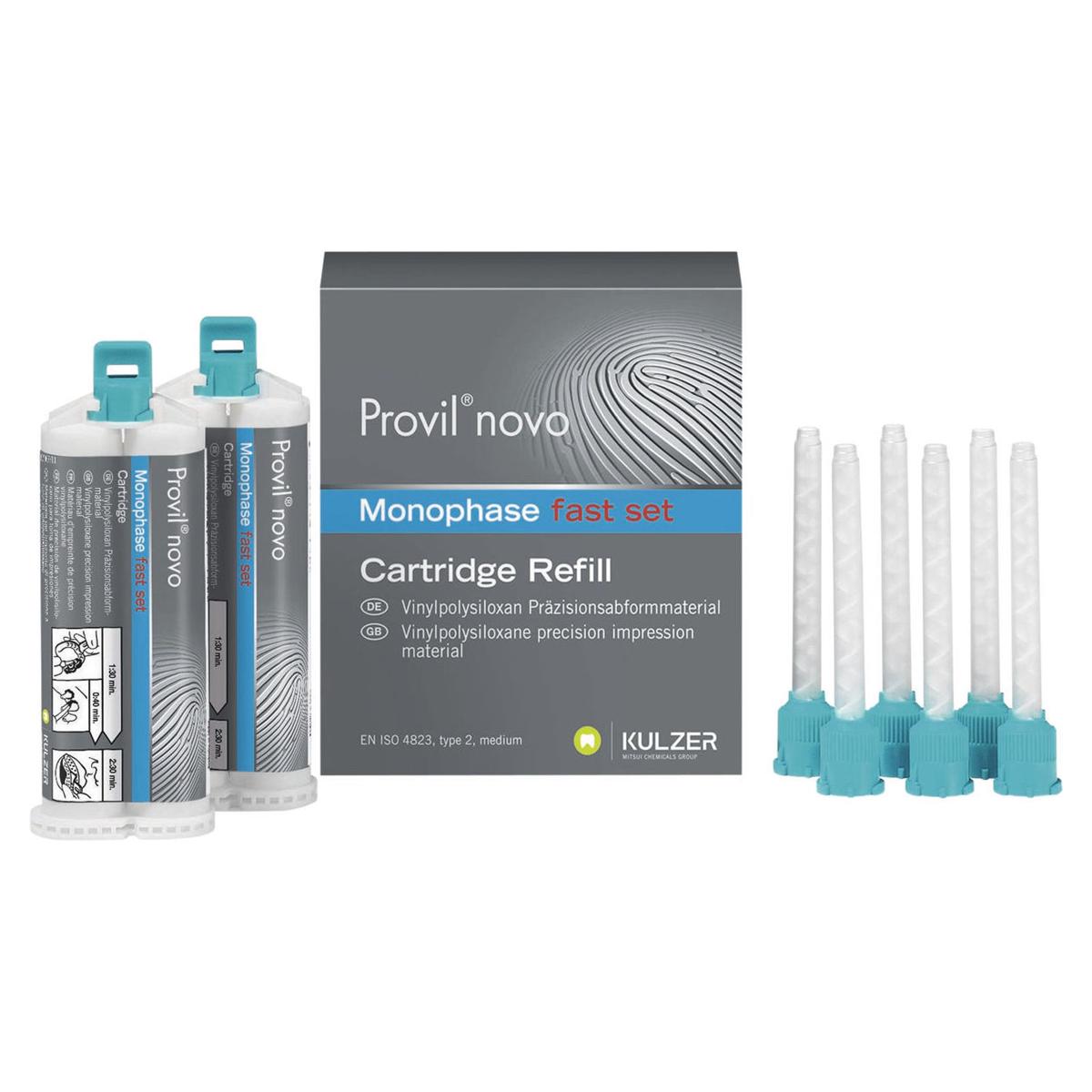 Provil Novo cartridge - Mono Fast Set, 2x 50 ml