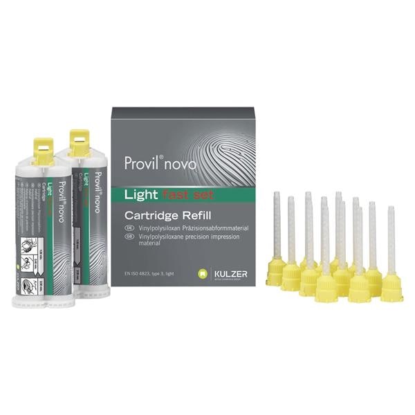 Provil Novo cartridge - Light Fast Set, 2x 50 ml
