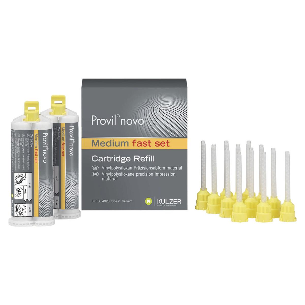 Provil Novo cartridge - Medium Fast Set, 2x 50 ml