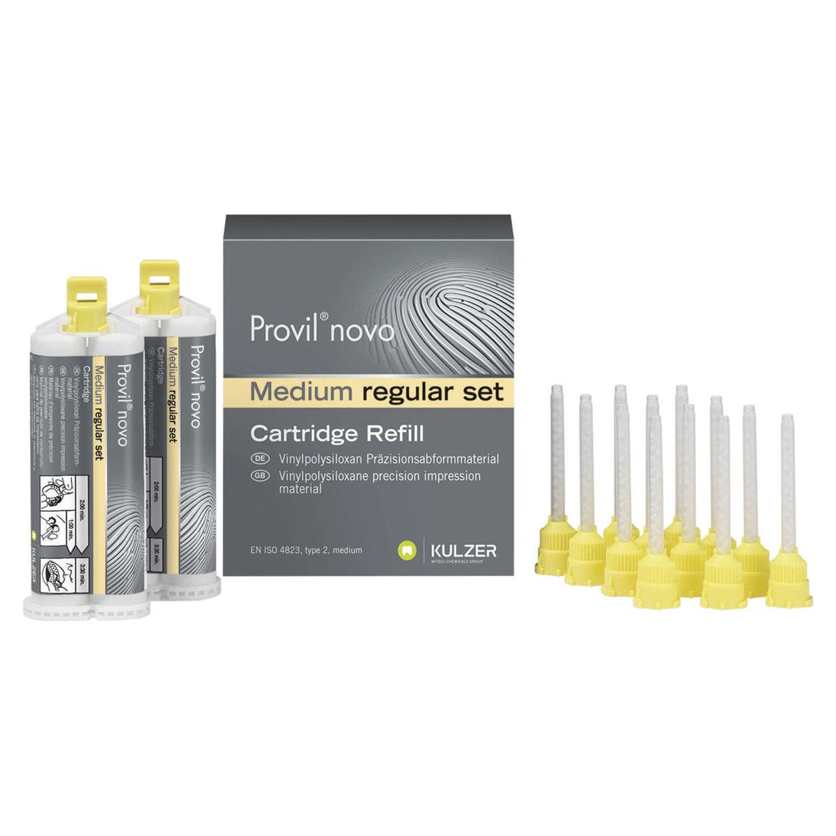 Provil Novo cartridge - Medium Regular Set, 2x 50 ml