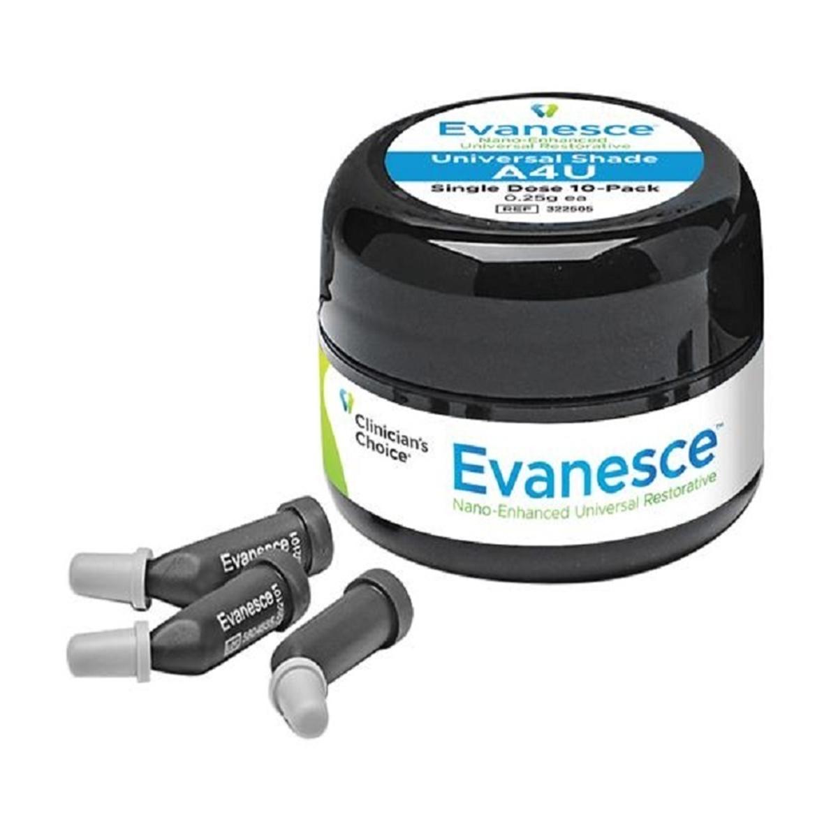 Evanesce Universal Shade - Single Dose Tips - A4, 10x 0.25 g