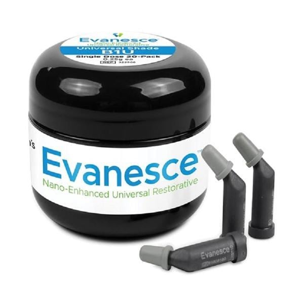 Evanesce Universal Shade - Single Dose Tips - B1, 20x 0,25 g