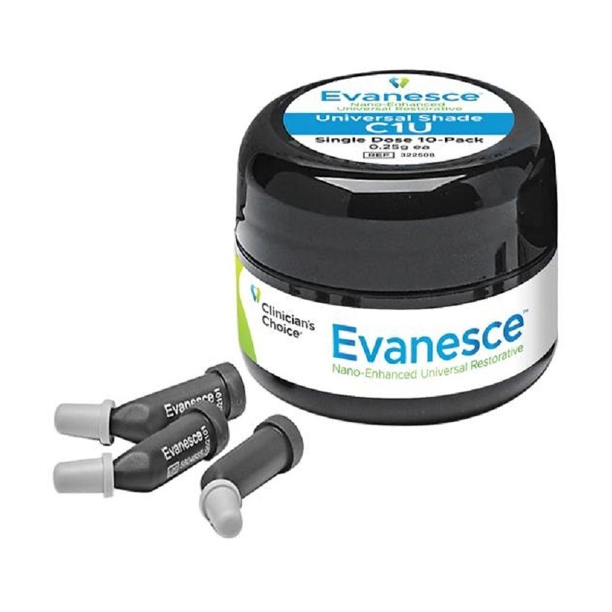 Evanesce Universal Shade - Single Dose Tips - C1, 10x 0.25 g