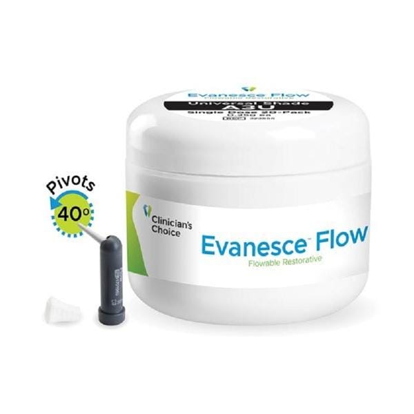 Evanesce Flow Universal Shade - Single Dose Tips - A3, 20x 0,25 g