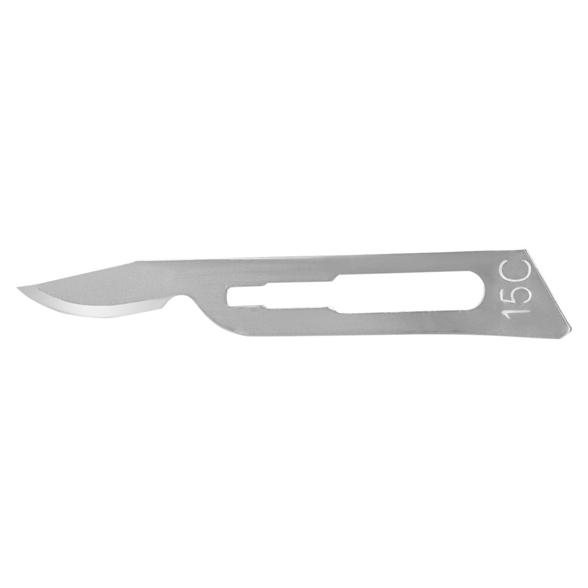 Scalpelmesjes, Carbon Steel - # 15C, 100 stuks