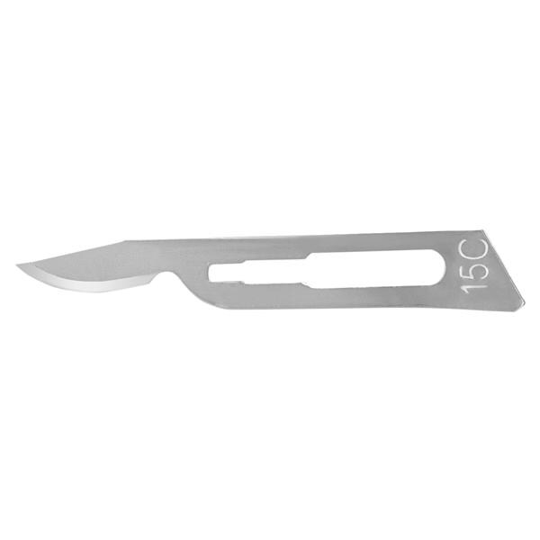 Scalpelmesjes, Carbon Steel - # 15C, 100 stuks