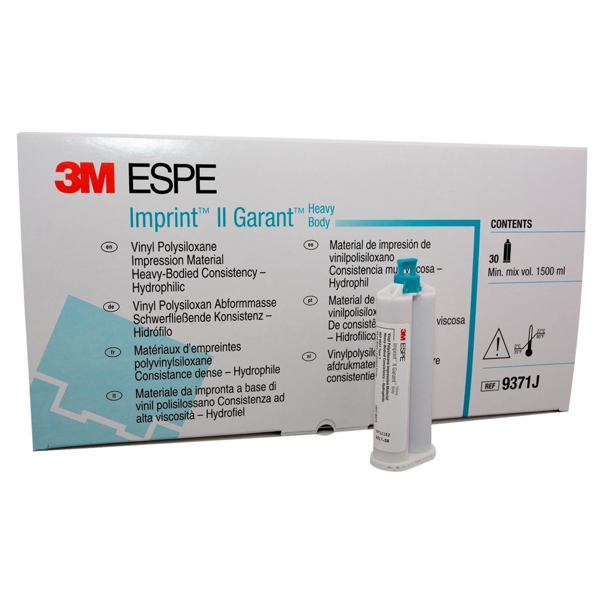 Imprint II Garant Tray Material - Heavy body, 4 x 50 ml