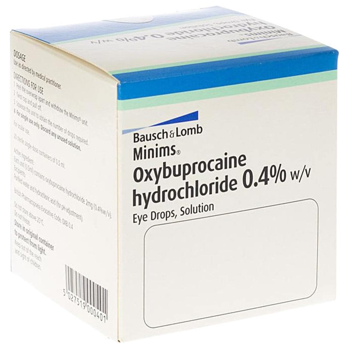 Minims Oxybuprocaine 0,4% - 20 x 0,5ml