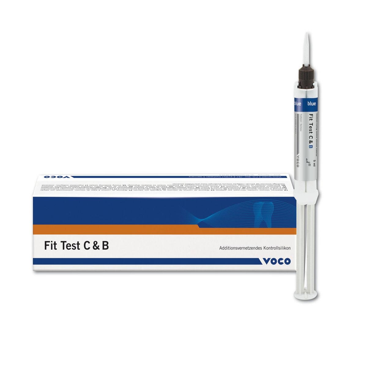 Fit Test C&B - Spuit QuickMix, 5 ml + mengtips type 9