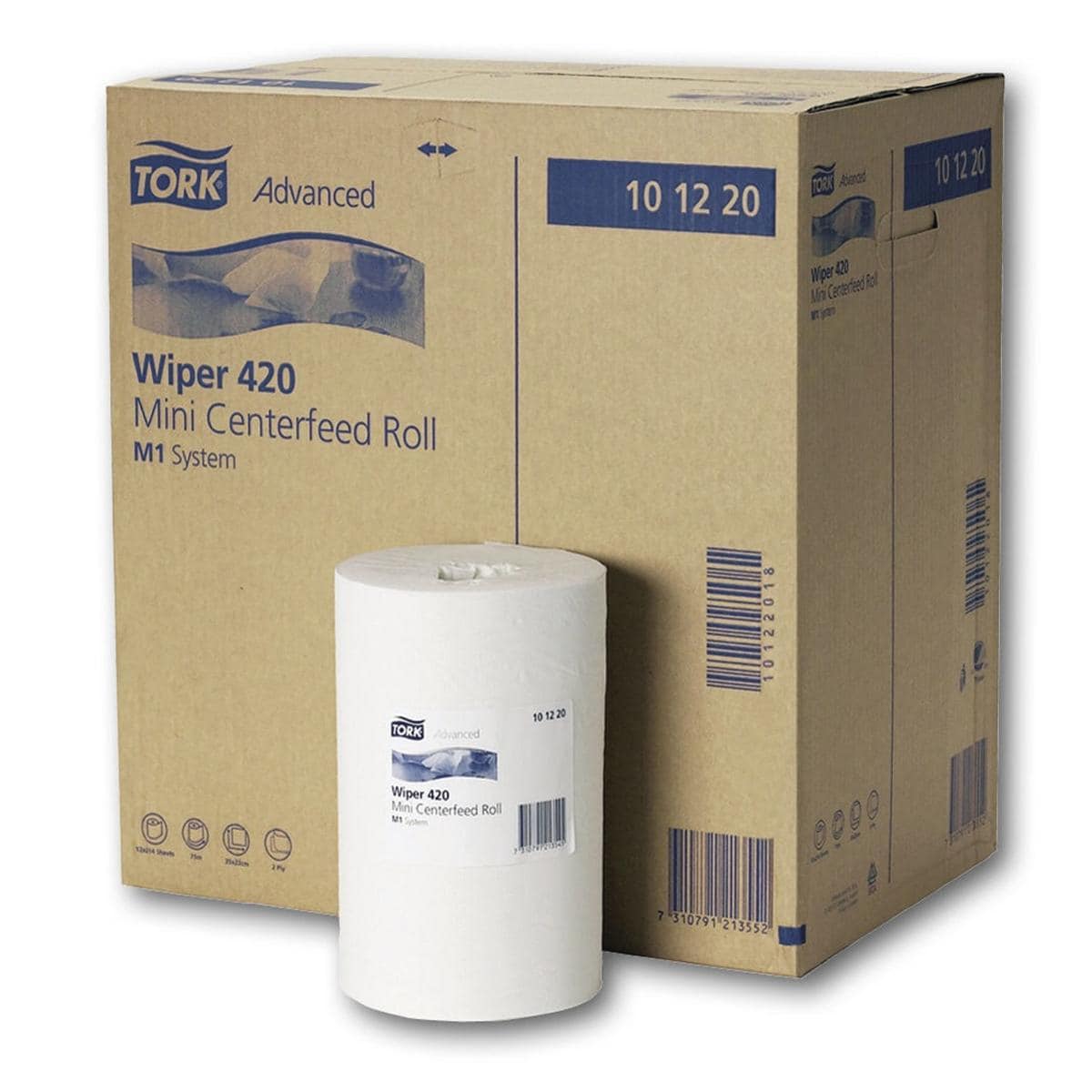 Tork Advanced Wiper Mini - 2-laags, 75 m x 22 cm