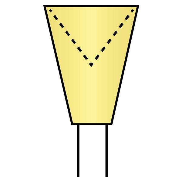 Identoflex Composite prepolisher - Cup (5081), 12 stuks