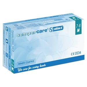 Sempercare Edition IC latex handschoen PF - M per 100 stuks