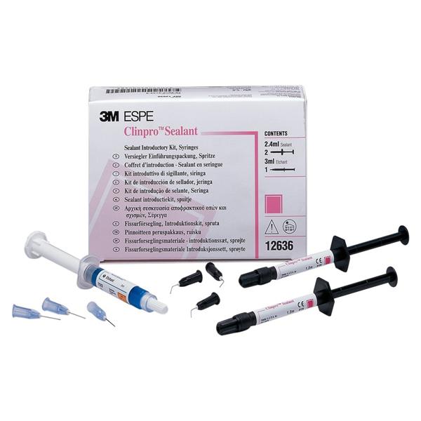 Clinpro Sealant Introverpakking spuitjes - 2x 1,2 ml, 3 ml Scotchbond etsgel, 20 applicatietips