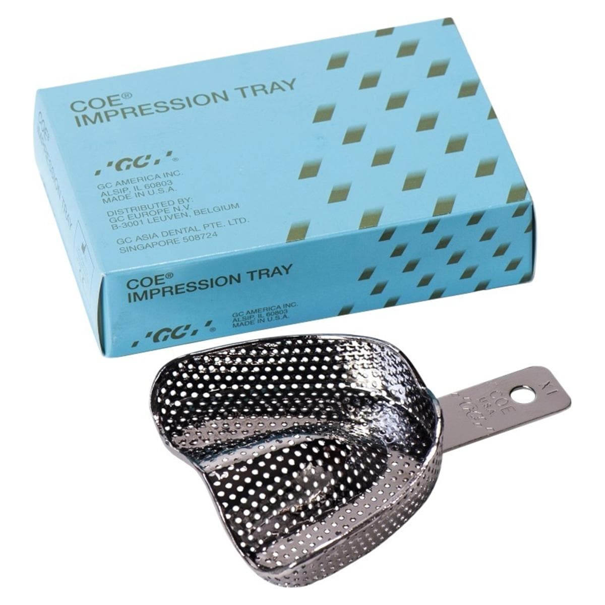 Coe Impression Trays geperforeerd boven - X1