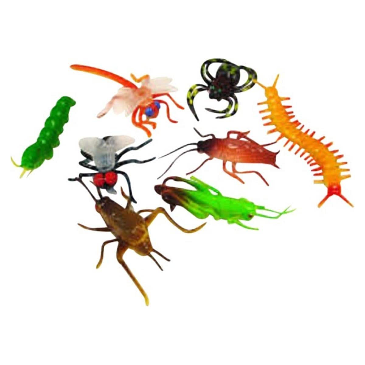 Speelgoed assortiment - Enge beesten, 48 stuks