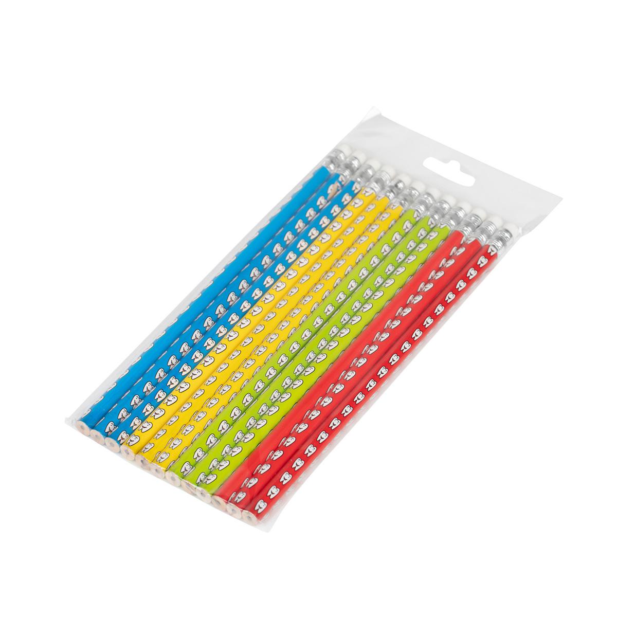 Potlood - met Kiesopdruk, verpakking, 36 stuks