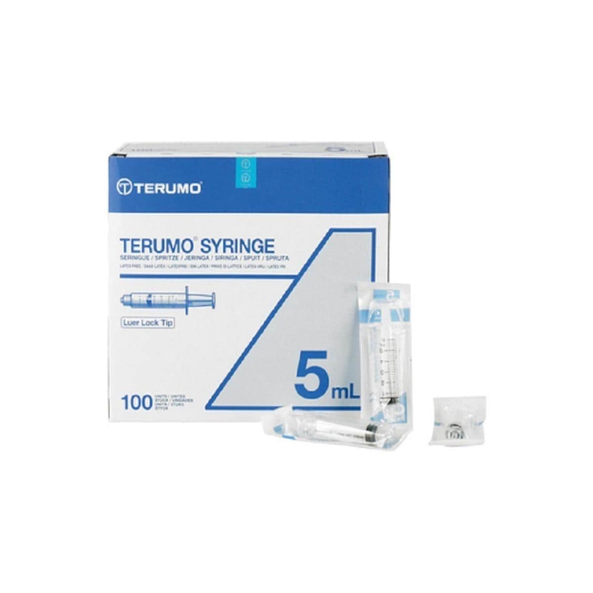 Luer Lock Spuiten - 5 ml, 100 stuks
