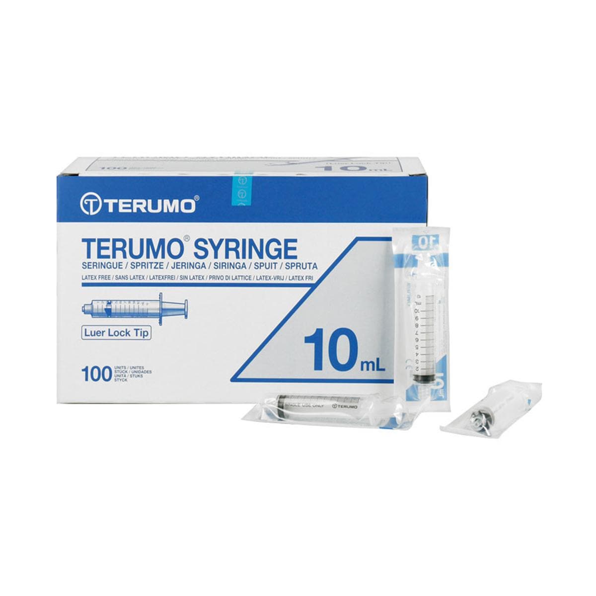 Luer Lock Spuiten - 10 ml, 100 stuks