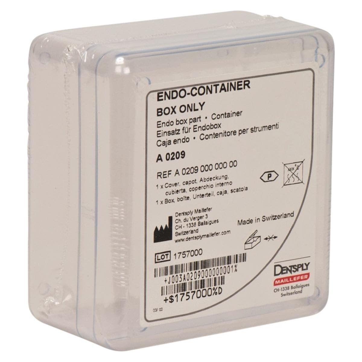 Endo-Container - box leeg - A 0209