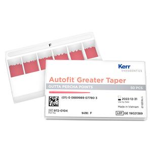 Autofit Gutta Percha - Greater Taper - .04 x-fine