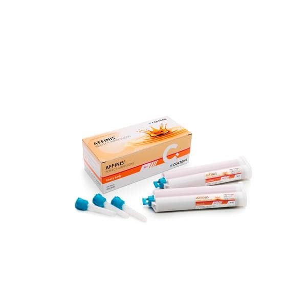 Affinis System - Heavy Body Fast, 2x 75 ml en 8 mengtips turquoise