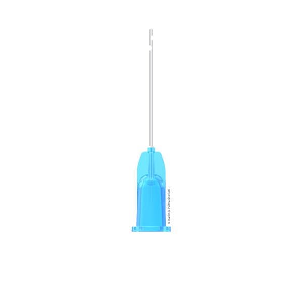 Transcodent Endo Irrigation Needles (2-zijdig) - Blauw - 23G, 0,6 x 25 mm, 25 stuks