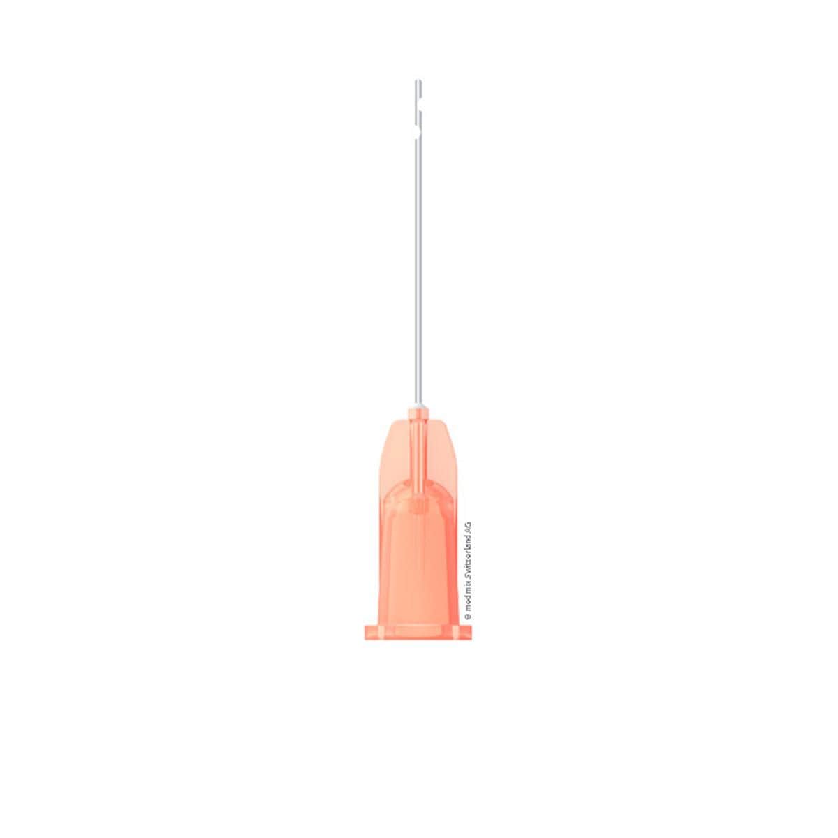 Transcodent Endo Irrigation Needles (2-zijdig) - Oranje - 25G, 0,5 x 25 mm, 25 stuks