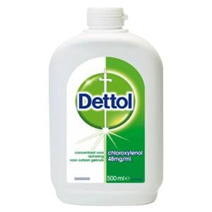 Dettol Med Chloorxylenol 48 mg/g - Fles, 500 ml