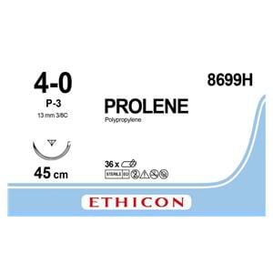 Prolene - USP 4-0 P3 45 cm blauw 8699H, per 36 stuks