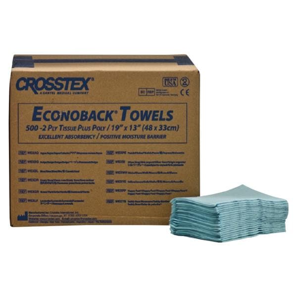 Patintservetten - Blauw, 500 stuks