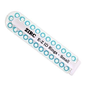 E-Z ID markeringsringen Small  3 mm - enkelverpakking - Neon blauw 70Z100N