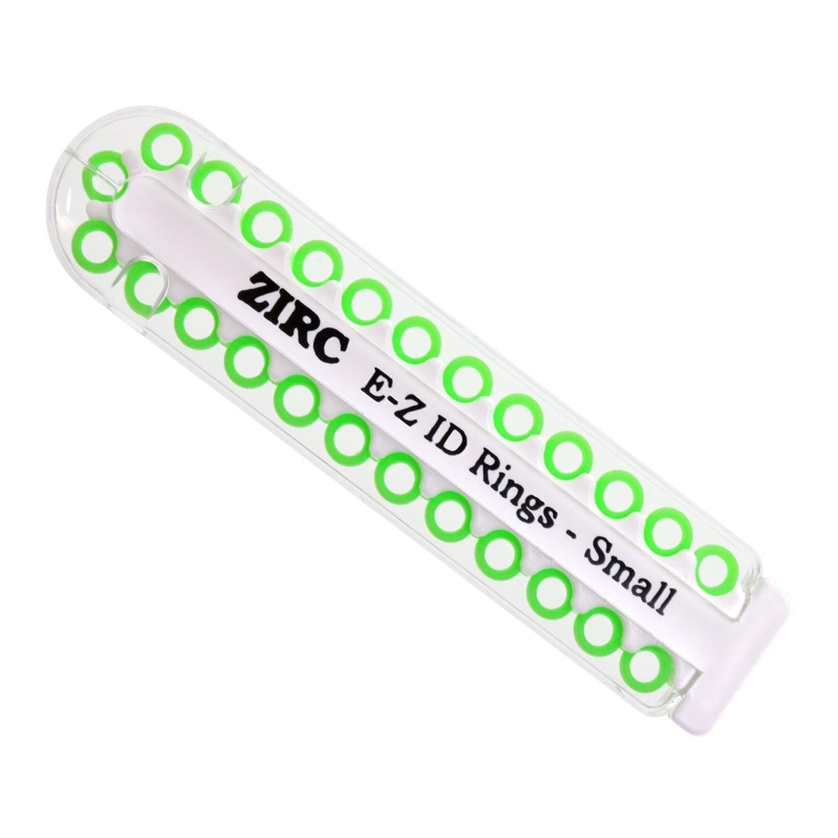 E-Z ID markeringsringen Small  3 mm - enkelverpakking - Neon groen 70Z100P