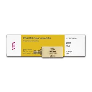 Vita CAD-Temp monoColor CT-40 - 2M2T, 2 stuks