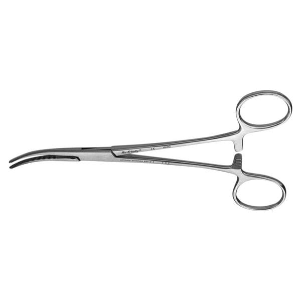 Arterieklem Kelly - HKRC gebogen, 16 cm