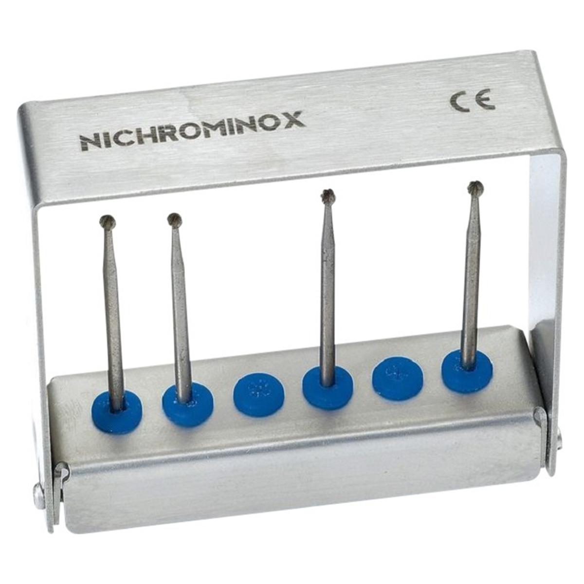 Borenstandaard Plug In - 6 gaten, 7,5 x 2 x 6 cm blauw