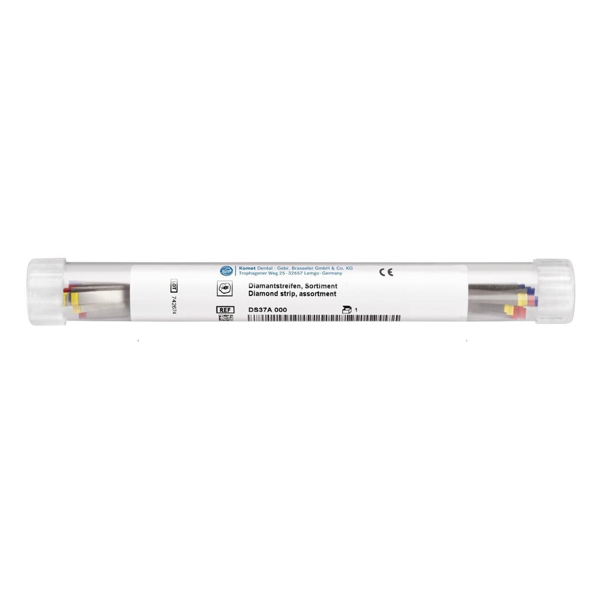 Diamant Strips 3,75 mm enkelzijdig - assortiment - DS 37 A 000, 15 stuks