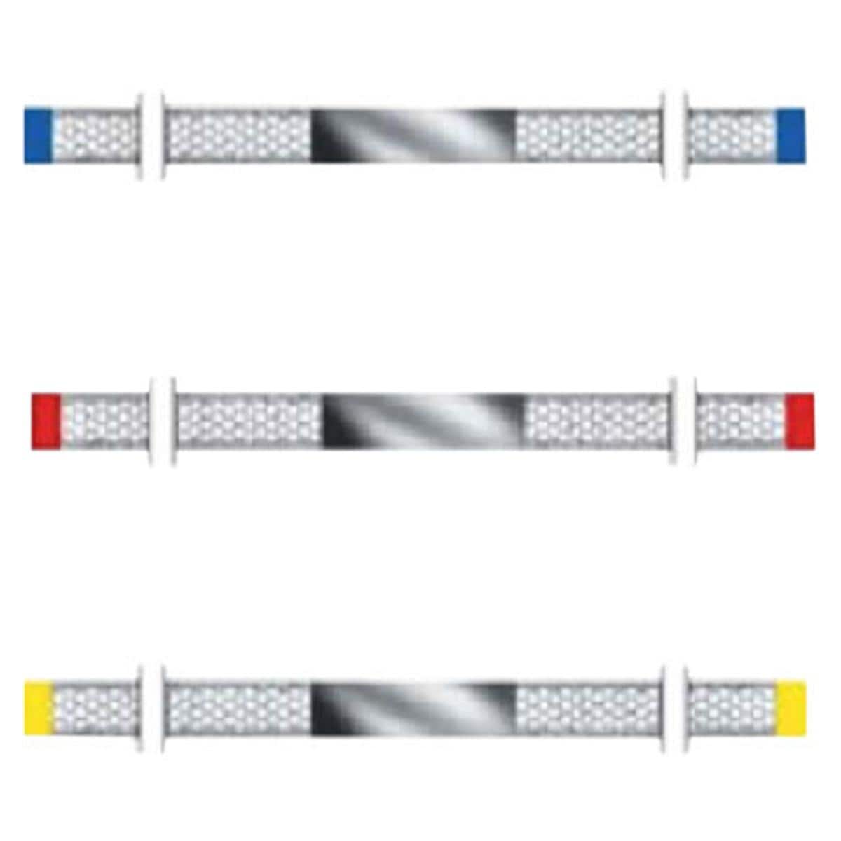 Diamant Strips 2,5 mm met honingraat design - assortiment - WS 25 A 000, 15 stuks
