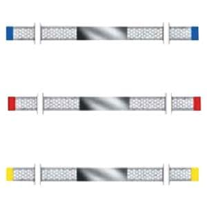 Diamant Strips 2,5 mm met honingraat design - assortiment - WS 25 A 000, 15 stuks