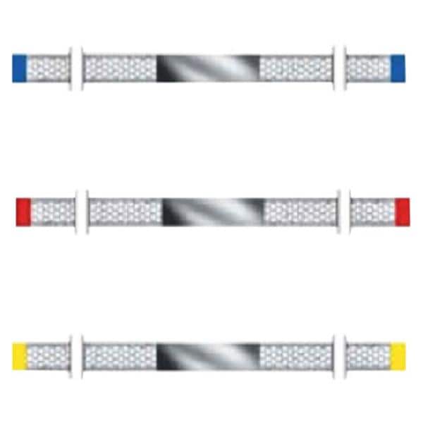 Diamant Strips 2,5 mm met honingraat design - assortiment - WS 25 A 000, 15 stuks