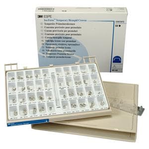 Iso-Form kronen assortiment premolaar - Assortiment voor premolaren, 64 stuks BC-64 - BC-64