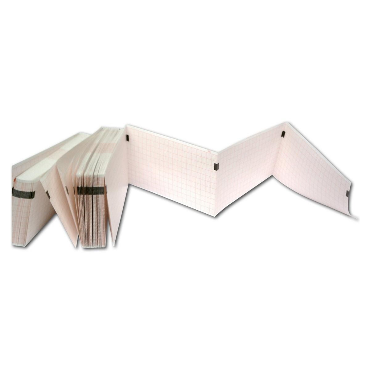 ECG papier Cardioline - Cardioline Delta 3 Plus, -112 x 100 mm, 300 vel, per stuk
