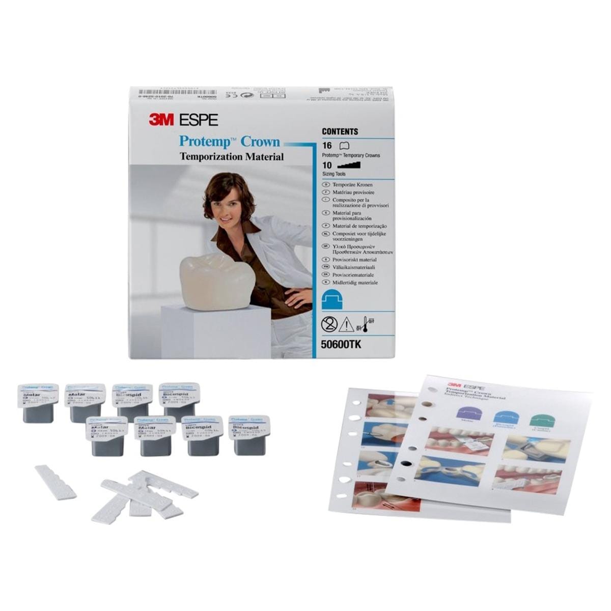 Protemp Crown Trial kit - Complete set