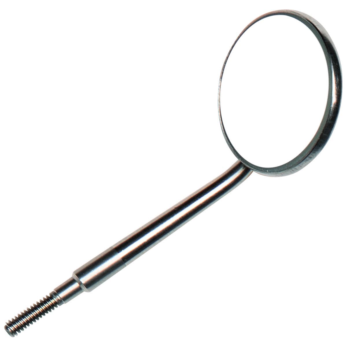 Crystal HD mondspiegel - stainless steel head - #5 50R381 (amerikaans schroefdraad)