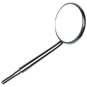 Crystal HD mondspiegel - stainless steel head - #5 50R381 (amerikaans schroefdraad)