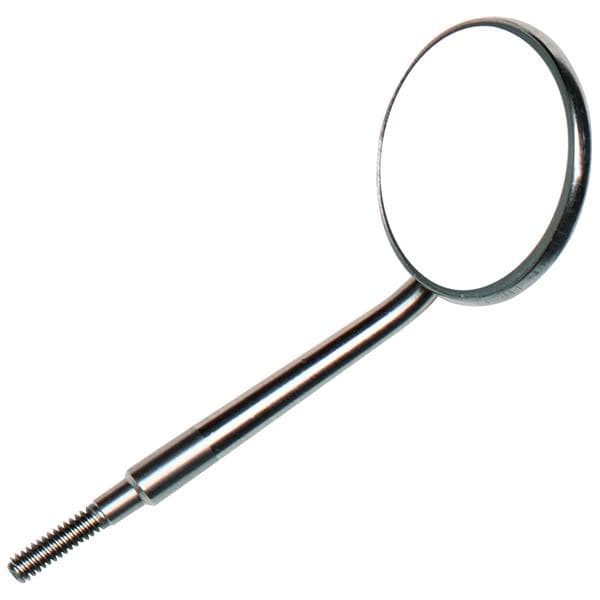 Crystal HD mondspiegel - stainless steel head - #5 50R381 (amerikaans schroefdraad)