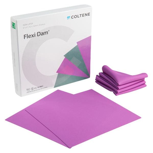 HySolate Flexi Dam Non Latex (152x152 mm) - Medium, paars - 30 vellen